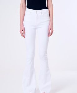 Denim Vicolo | Icon Jeans Gisele Flare Bianco