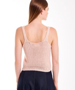 Collezione Vicolo | Top In Maglia Traforata