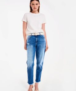 Denim Vicolo | Jeans Icon Sienna Fondo Sfrangiato