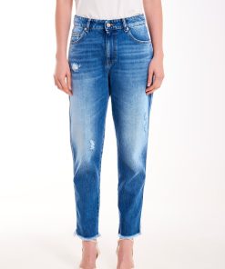 Denim Vicolo | Jeans Icon Sienna Fondo Sfrangiato