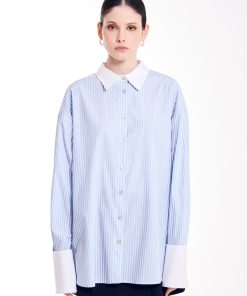 Collezione Vicolo | Camicia Con Polsini Removibili