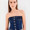 Denim Vicolo | Top Corpetto Denim