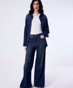 Denim Vicolo | Jeans Misto Lino