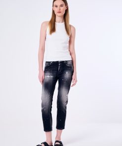 Denim Vicolo | Jeans Daisy Con Color Spot