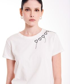 Collezione Vicolo | T-Shirt Con Cuori